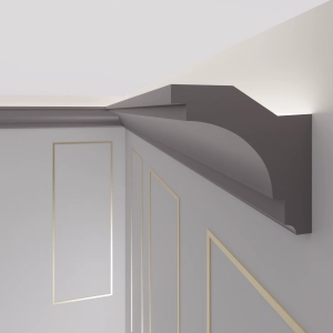 Stuckleiste LED Grau OL-24